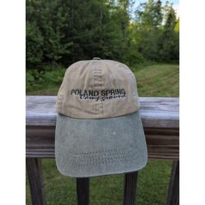 Poland Springs Campground Poland Maine Adult Adjustable Hat Cap